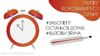 Роспотребнадзор информирует! Профилактика гриппа и КОВИД!