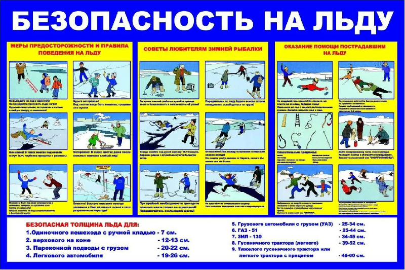 Безопасность на льду